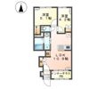 （仮）立木新築アパートの間取り画像