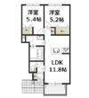 リベルテの間取り画像
