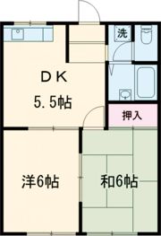 クレセント東栄Ⅱの間取り画像