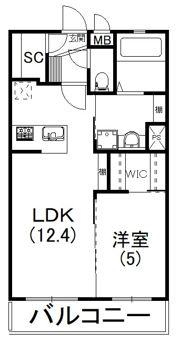 クオーレルミノーザの間取り画像