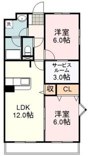 ヴェルドミールの間取り画像