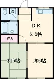 クレセント東栄Ⅱの間取り画像