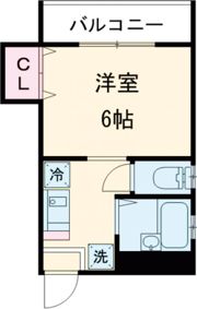 プラーフ湊川の間取り画像