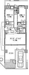 グランパレ泉の間取り画像