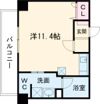 コネクト新水前寺の間取り画像