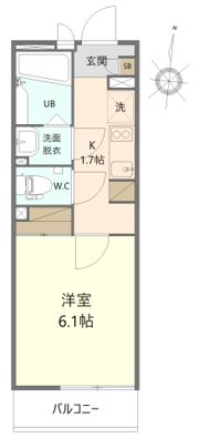 Creaの間取り画像