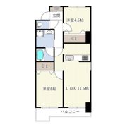 INOVE日野台の間取り画像