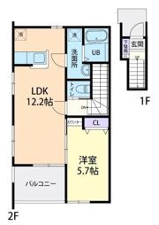 ファルコーネの間取り画像