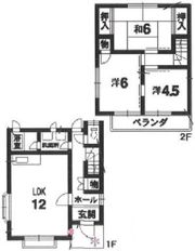 光ハイツの間取り画像