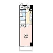 パークソレイユ新潟駅前の間取り画像