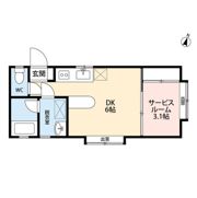 フレンド沼垂の間取り画像
