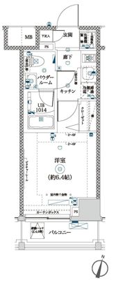 La Douceur吉野町の間取り画像