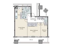WORLD TOWER RESIDENCEの間取り画像