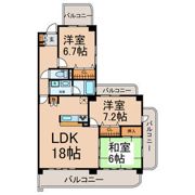 フォンテーヌ神山の間取り画像