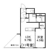 Alivis美園の間取り画像