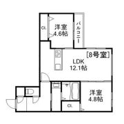Alivis美園の間取り画像