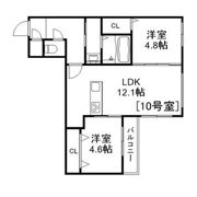 Alivis美園の間取り画像