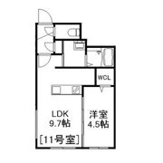 Alivis美園の間取り画像