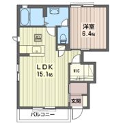 Le Soleil Ⅱの間取り画像