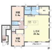 アーバンコンテンポラリーMの間取り画像