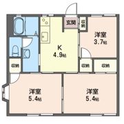 アリーナハイツの間取り画像