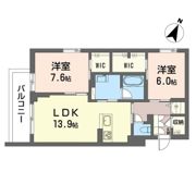 リヴァソーレの間取り画像