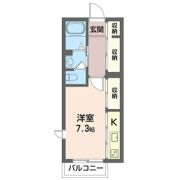 ラ メルヴェイユ Ⅱの間取り画像