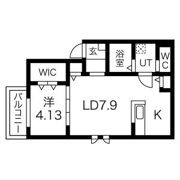 Delica黒川の間取り画像