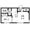 CLARICE麻生(クラリーチェアサブ)の間取り画像
