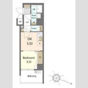 S-RESIDENCE横濱吉野町burgeonの間取り画像