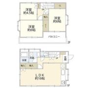 武蔵村山市の間取り画像