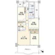 マイキャッスル湘南逗子サン・ヴェローナ2番館の間取り画像