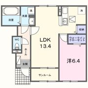 パーシモンⅠの間取り画像