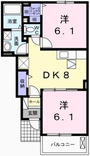 グレース七番館の間取り画像