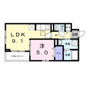 Hicaltha宮崎台の間取り画像