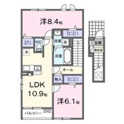ミノリⅢ Aの間取り画像