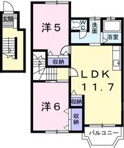セコパストウエダの間取り画像