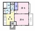 ハイツ村山の間取り画像