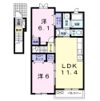 エターナル Ⅰの間取り画像