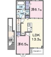 サニーコリーヌの間取り画像