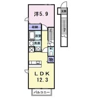 パティオ鎌倉の間取り画像