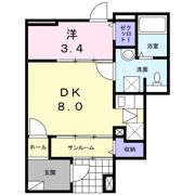 フロッグス リープの間取り画像