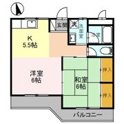 エクメーネ西沢の間取り画像