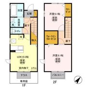 クリアシーズンズ Bの間取り画像