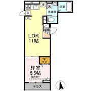 セレスティア東向島の間取り画像