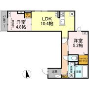 セレスティア東向島の間取り画像