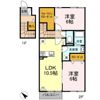 Dーroom神有の間取り画像