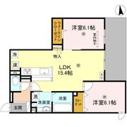 プランドール楓の間取り画像