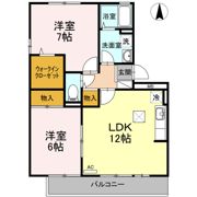 セジュール田中の間取り画像