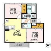 ベルフィーユ楠の間取り画像